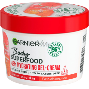 Garnier Body Superfood Watermelon telový gélový krém na dehydrovanú pokožku 380 ml