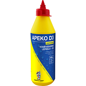 APEKO D3 vonkajšie vodoodolné lepidlo na drevo a savé materiály, 500 g