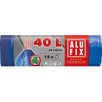 Alufix Pytle na odpadky zatahovacie 40 l, 15 ks