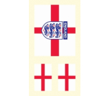 Arch Tetovacie obtlačky na tvár i telo Anglicko vlajka 2 motív