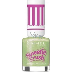 Rimmel London Sweetie Crush Nail Effect lak na nechty 010 Fizzy Applelicious 8 ml