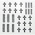 Absolute Cosmetics Nail Art samolepiace nálepky na nechty NT005 1 aršík