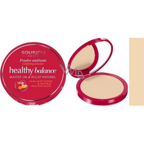 Bourjois Healthy Balance Unifying Powder kompaktný púder 52 Vanille 9 g