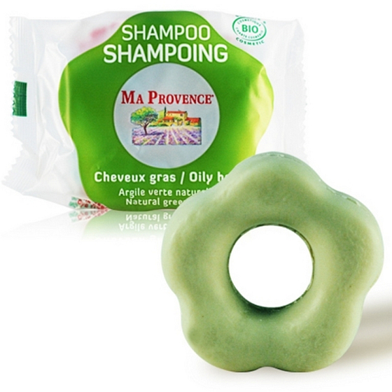 Ma Provence Bio Tuhý šampón pre mastné vlasy 85 g
