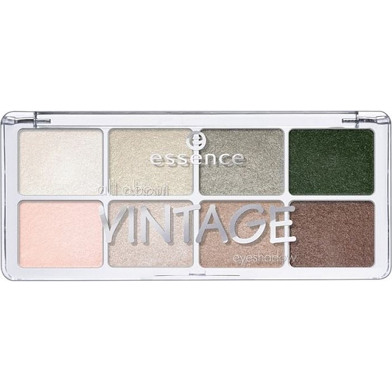 Essence All About Vintage Eyeshadow paletka očných tieňov 05 Vintage 9,5 g