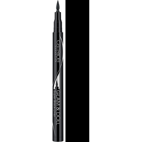Catrice Glam & Doll Super Black očné linky v pere 010 Super Black 1 ml