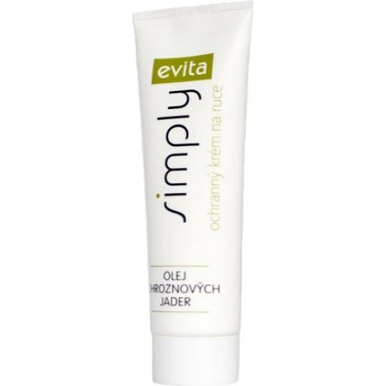 Evita Simply ochranný krém na ruky s olejom z hroznových jadier 100 ml