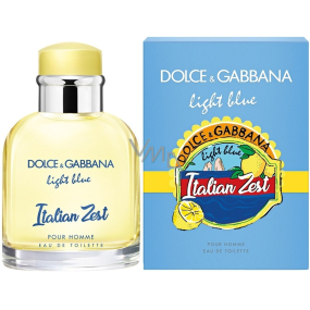 Dolce & Gabbana Light Blue Italian Zest toaletná voda 125 ml