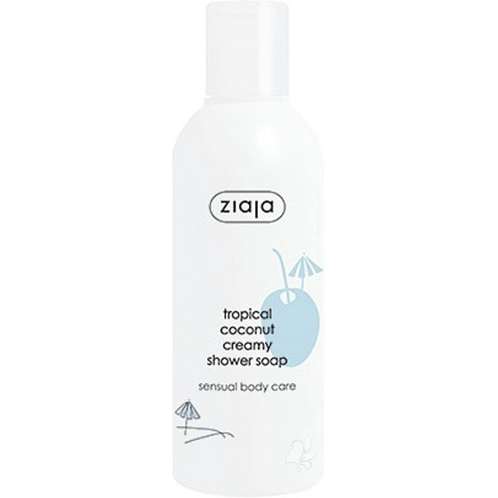 Ziaja Tropický kokos krémové sprchové mydlo 200 ml