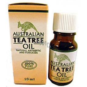 Australian Tea Tree Oil Original 100% čistý olej prírodné čistí pokožku od baktérií 10 ml