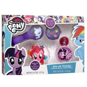 My Little Pony toaletná voda pre deti 30 ml + vlasové doplnky, darčeková sada