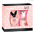 Playboy Play It Sexy toaletná voda pre ženy 40 ml + sprchový gél 250 ml, darčeková sada