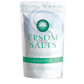 Elysium Spa Eukalyptus relaxačná soľ do kúpeľa s prírodným magnéziom 450 g