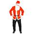 Kostým Santa Claus - bunda, čiapky, fúzy