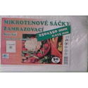 V&CH Obal Popisovacie vrecká číre z mikroténu na zmrazovanie, blokované, extra silné 0,015 mm 250 x 350 mm 50 kusov
