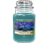 Yankee Candle Winter Night Stars - Vonná sviečka Winter Night Stars Classic veľká sklenená 623 g