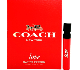 Coach Love parfumovaná voda pre ženy 2 ml s rozprašovačom, fľaštička