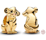 Prívesok Striebro 925 Disney Leví kráľ Simba, korálik na náramku zviera