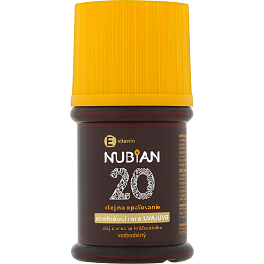 Nubian OF 20 olej na opaľovanie, 60 ml