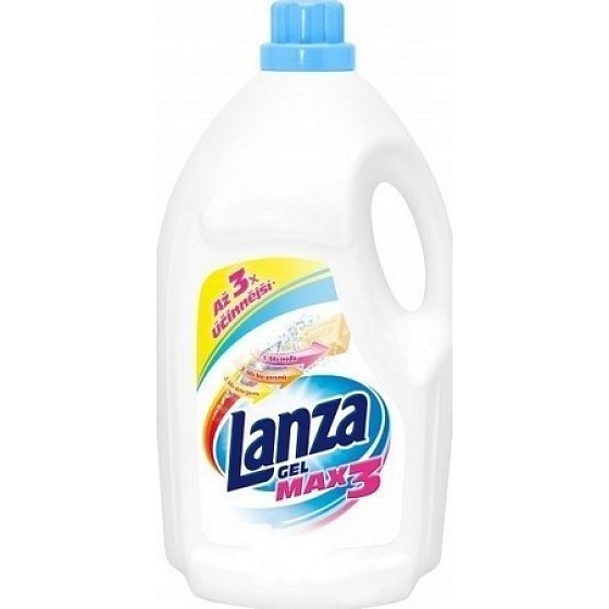 Lanza MAX3 Regular gél tekutý prací prostriedok 2,25 l
