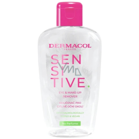 Dermacol Sensitive Eye Make-up Remover neparfumovaný odličovač očí pre citlivé očné okolie 125 ml