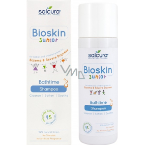 Salcura Bioskin Junior Bathtime šampón pre deti od 3 mesiacov 200 ml