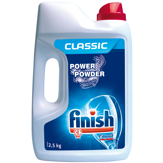 Calgonit Finish Power Powder Regular prášok do umývačky 2,5 kg