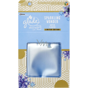 Glade Discreet Sparkling Wonder Winter Flowers osviežovač vzduchu náhradná náplň 8 g