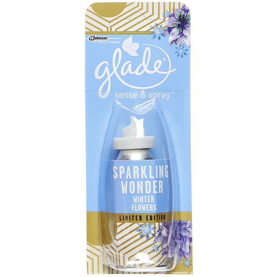 Glade by Brise Sense Sparkling Wonder Winter Flowers osviežovač vzduchu náhradná náplň 18 ml