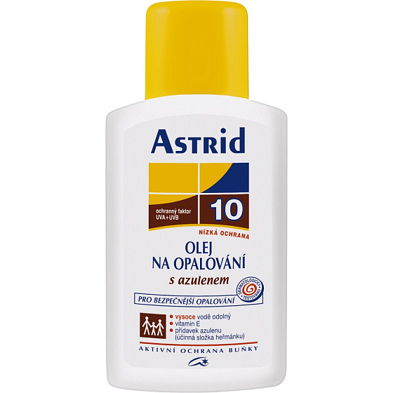 Astrid F10 Azulen Olej na opaľovanie 200 ml