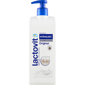 Lactovit Original vyživujúce telové mlieko s dávkovačom, 400 ml