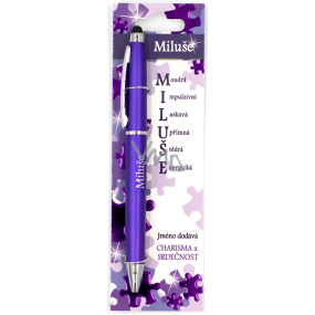 Nekupto Stylus Pero s menom Miluša