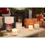 Yankee Candle Magical Christmas svietnik keramický na čajovú sviečku tieňohra veľká 12 x 35 cm
