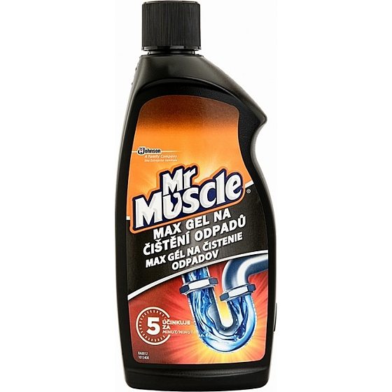Mr. Muscle Odpady Max gél čistiaci prostriedok 500 ml