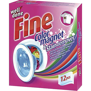 Well Done Fine Color Magnet obrúsky proti škvrnám a obarveniu, 12 ks
