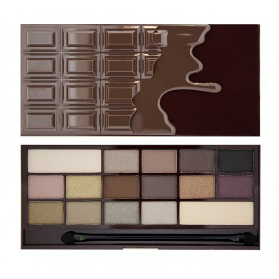 I Heart Revolution Chocolate paletka očných tieňov Smrť čokoládou 22 g