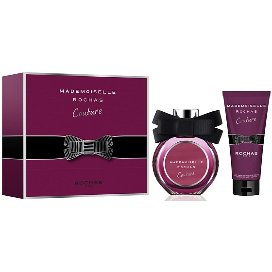 Rochas Mademoiselle Rochas Couture parfumovaná voda pre ženy 50 ml + telové mlieko 100 ml, darčeková sada