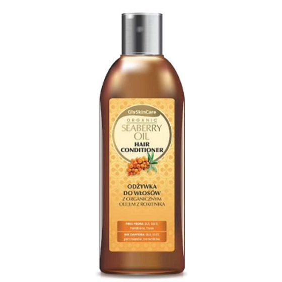 Biotter GlySkinCare Organický Rakytníkový olej kondicionér na vysušené a lámavé vlasy 250 ml