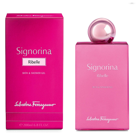 Salvatore Ferragamo Signorina Ribelle sprchový gél pre ženy 200 ml