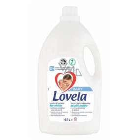 Lovela Baby Biele prádlo Hypoalergénne, jemný tekutý prací prípravok 50 pracích dávok 4,5 l