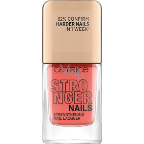 Catrice Stronger Nails Strengthening Nail Lacquer lak na nechty 02 Burly Coral 10,5 ml