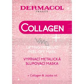 Dermacol Collagen Plus vypínací zlupovaciu maska 2 x 7 ml