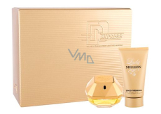 Paco Rabanne Lady Million parfumovaná voda pre ženy 50 ml + telové mlieko 75 ml, darčeková sada pre ženy