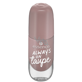 Essence Gelový lak na nechty 37 Always on Taupe 8 ml