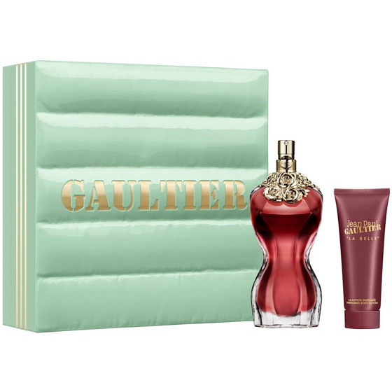 Jean Paul Gaultier La Belle parfumovaná voda 50 ml + telové mlieko 75 ml, darčeková sada pre ženy