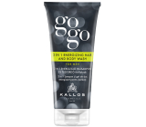Kallos Gogo Men 2v1 posilňujúci sprchový gél a šampón pre mužov 200 ml