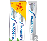 Sensodyne Extra Whitening jemne bieliaca zubná pasta 2 x 75 ml, duopack