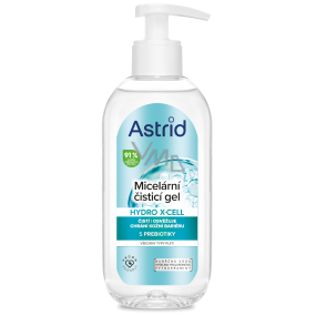 Astrid Hydro X-Cell Micellar Cleansing Gel pre dokonale čistú pleť 200 ml