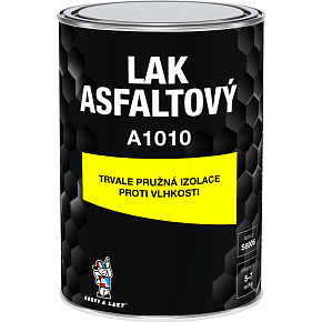 A1010 asfaltový lak izolačný náter, čierny, 1 kg