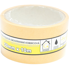 Mako kobercová oboustraná páska, foliová, šířka 50 mm, délka 10 m